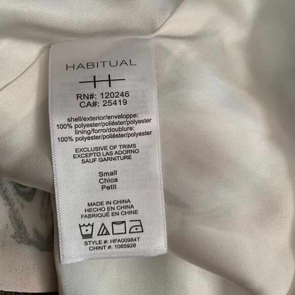 Habitual marbel  print spaghetti strap - Picture 3 of 3